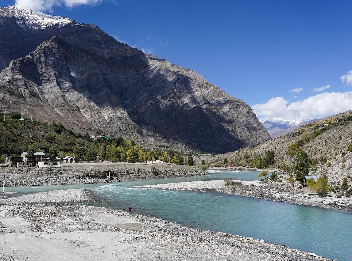 Meeting of the headstreams of the River Chenab