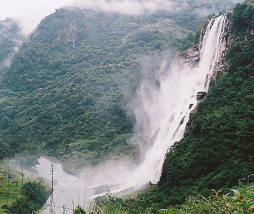 Nuranang Falls, named after a local heroine