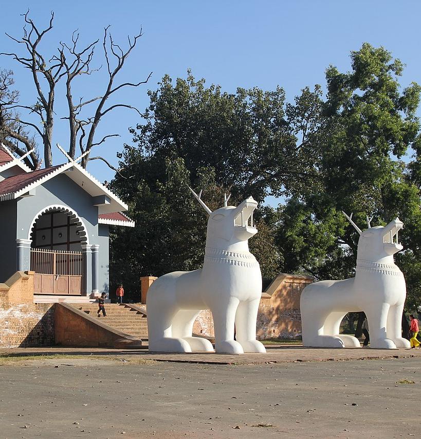 Kangla Sha statues, Kangla Fort, Imphal