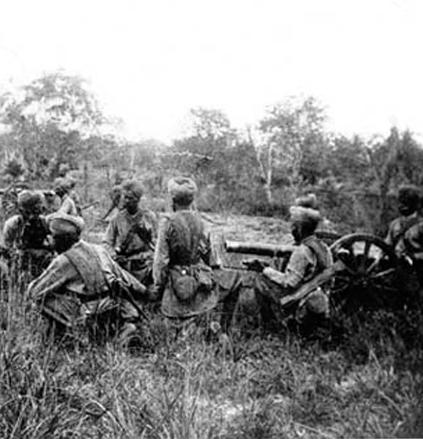 Indian soldiers during the 1947–48 Indo-Pakistani War