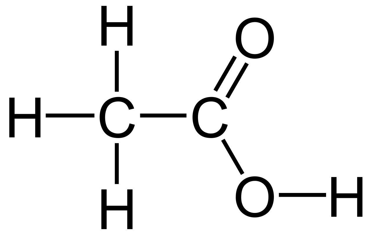 Acetic acid contains a carboxyl functional group