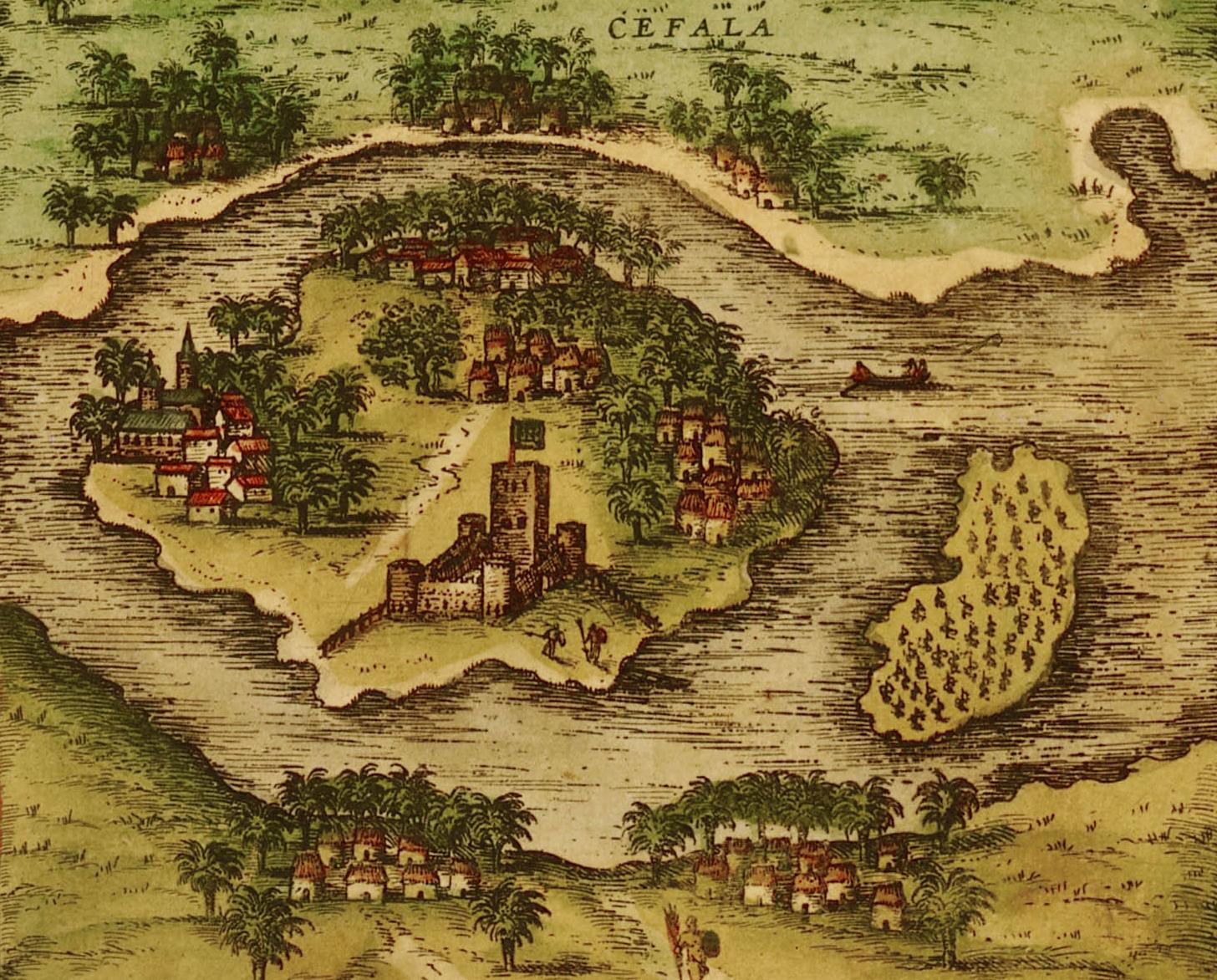 The fortress at Sofala, briefly a Portuguese trading post