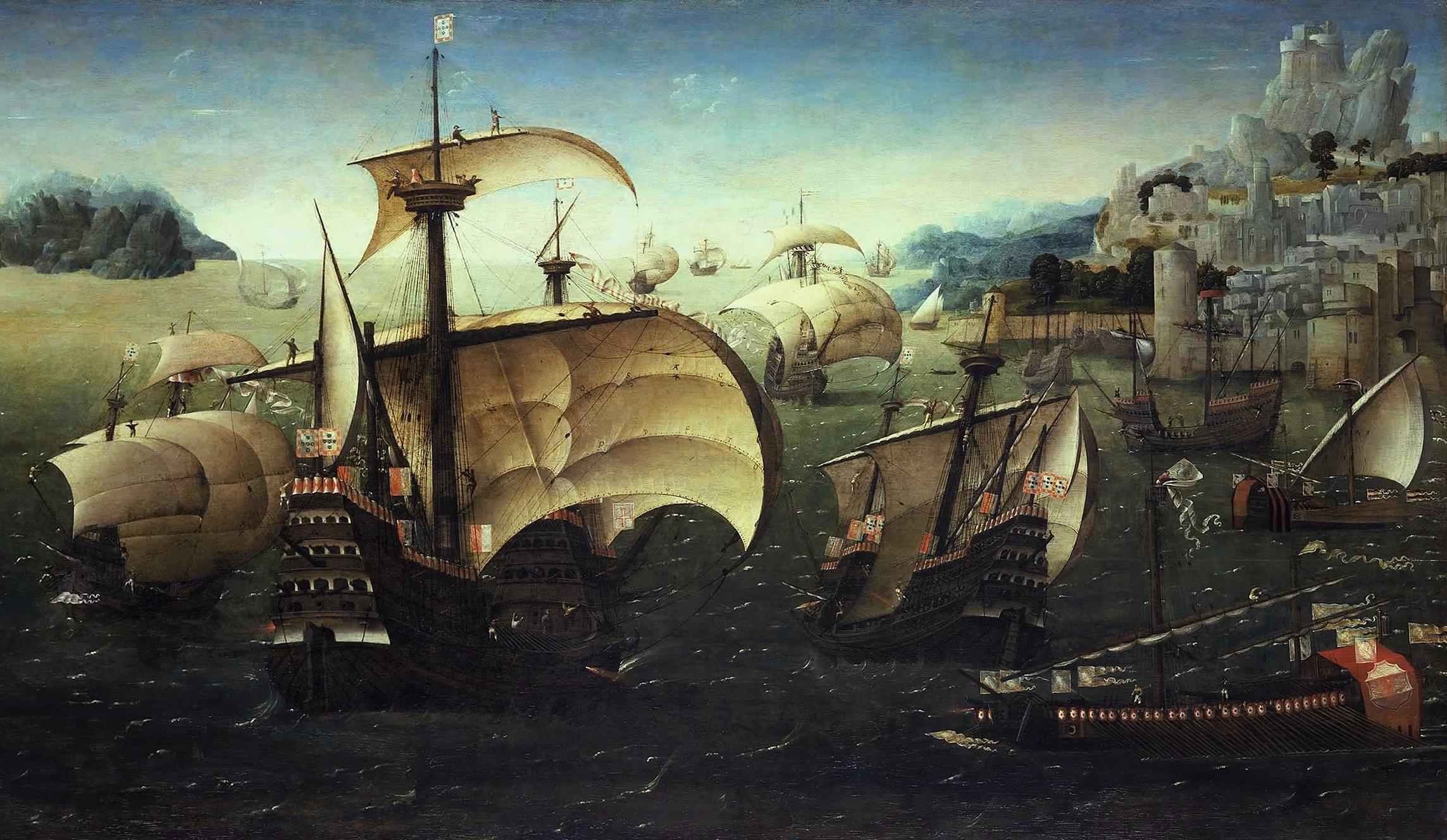 The carrack Santa Catarina do Monte Sinai, flagship of Vasco da Gama