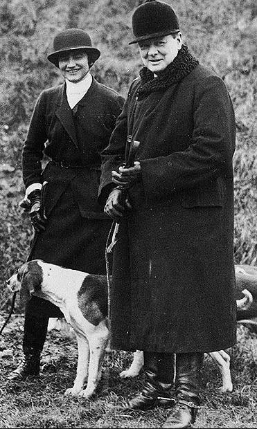 Coco Chanel and Winston Churchill in 1921