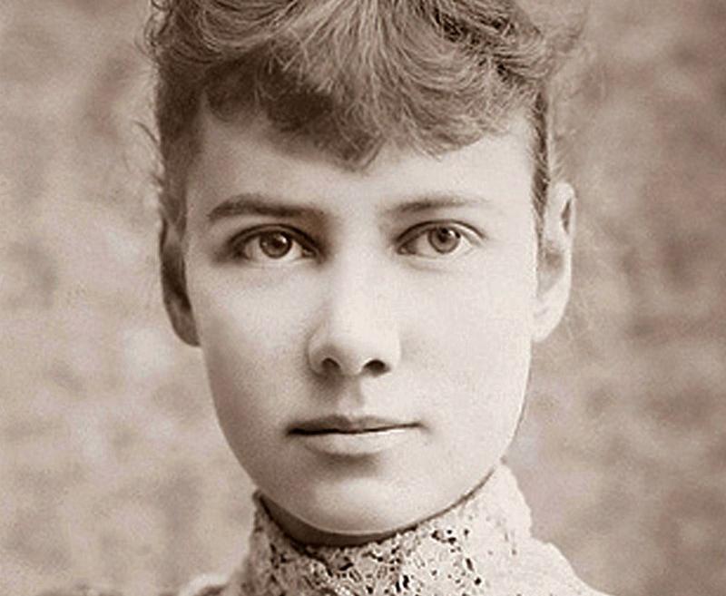Nellie Bly, pictured at the age of 26
