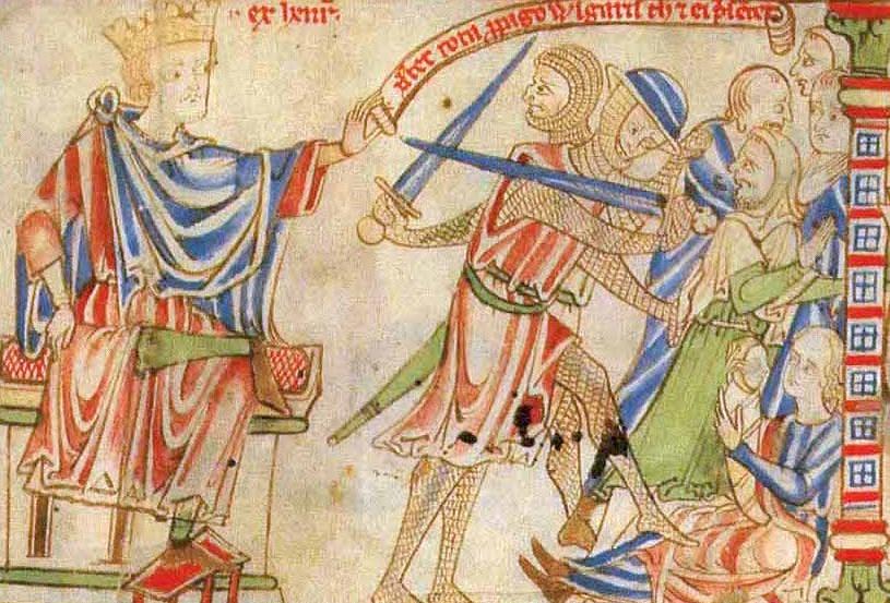 King Henry exiles Becket's family and servants.