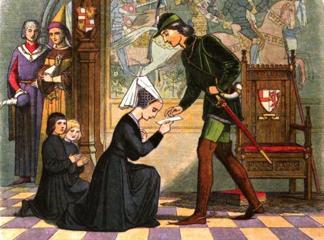Edward IV meets Elizabeth Woodville.