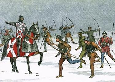 Scene from the Battle of Towton