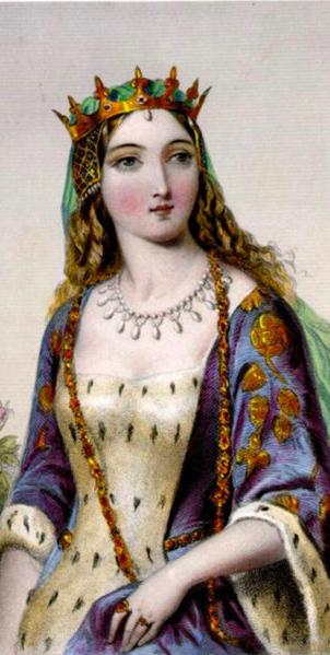 A portrait of Queen Margaret