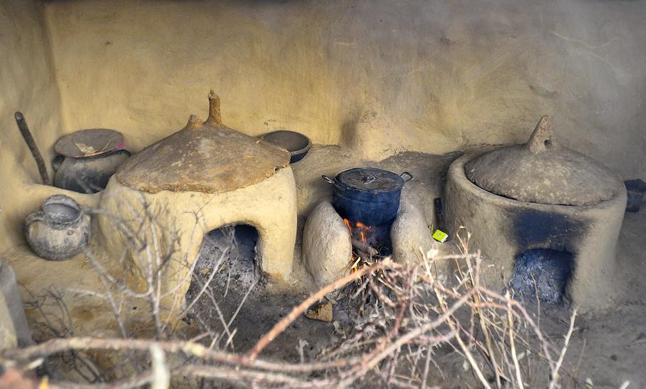 Traditional wood-burning stoves from Tigray, Ethiopia