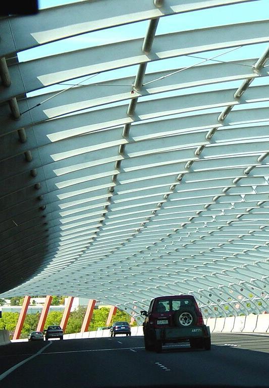 Sound Tube, designed to reduce roadway noise