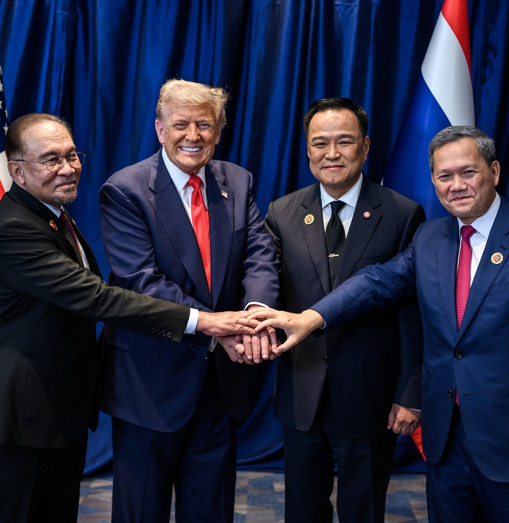 Confirming the July ceasefire in Malaysia, 26th October 2025