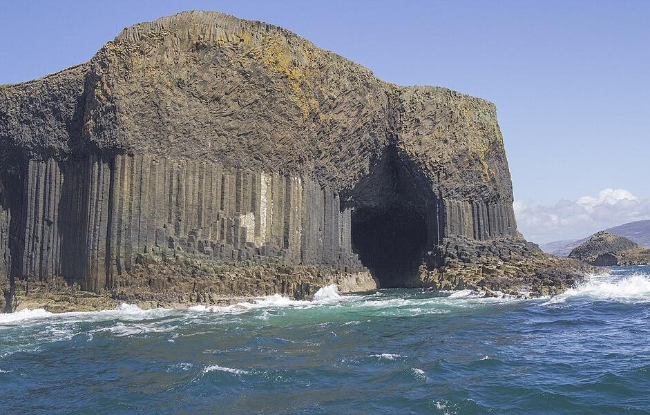 Basalt columns of Fingal's Cave on Staffa