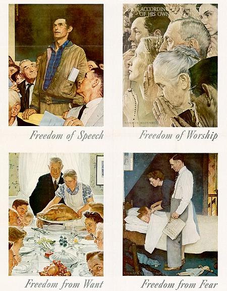 Franklin D. Roosevelt's Four Freedoms