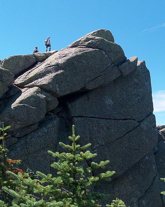 The summit of Mount Liberty, White Mountains