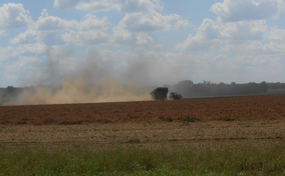 Dust Devil in Mobile county, southern Alabama