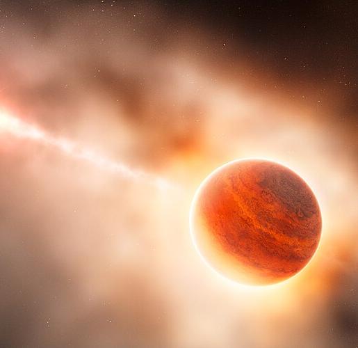The formation of a gas giant planet similar to Jupiter