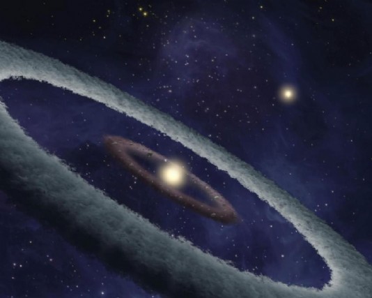 The formation of a planet