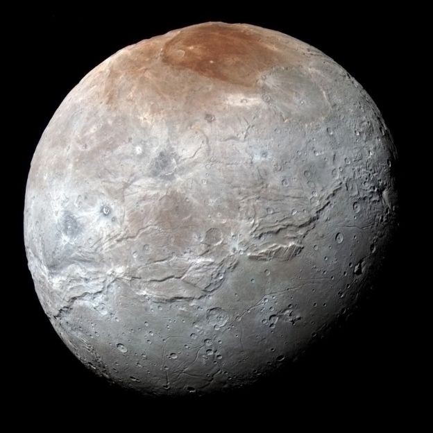 Charon, taken by New Horizons' cameras