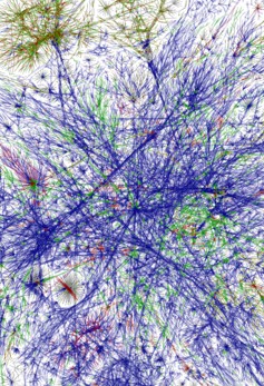 A "map" of the internet