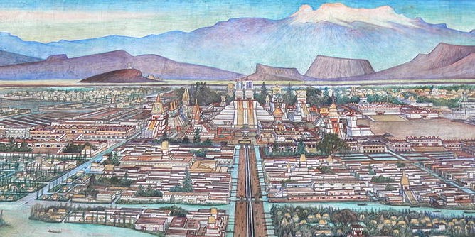 Panorama of Tenochtitlán