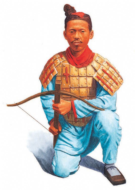 A Qin crossbowman