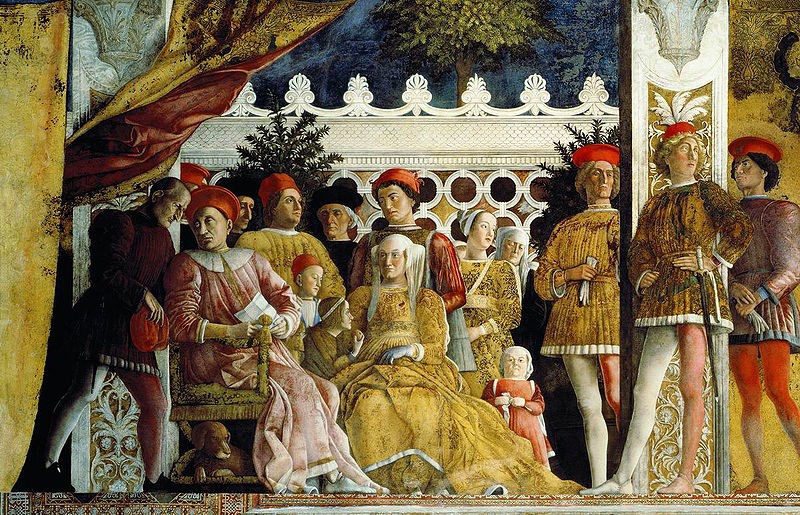 The Court of Gonzaga by Andrea Mantegna