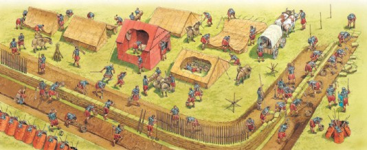 Protecting a camp for the night