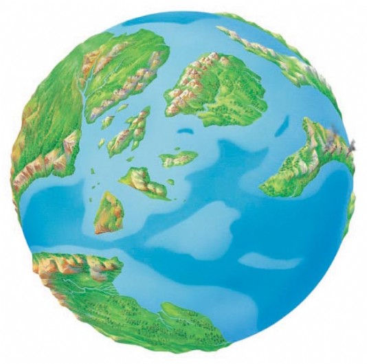 A map of Jurassic Europe
