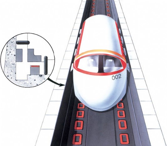 How a maglev train works