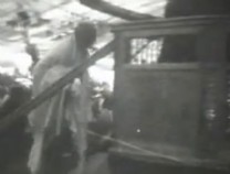 Gandhi on the eve of independence, 1945