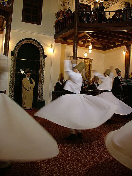 Whirling dervishes