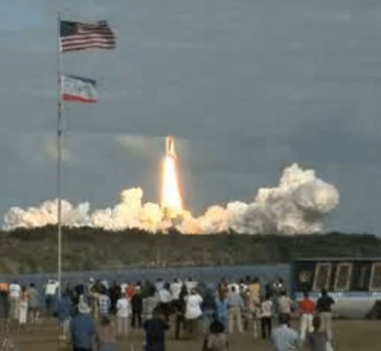 Space shuttle launch