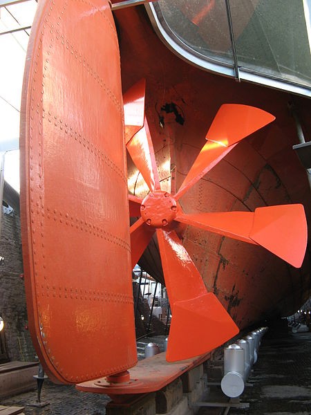 SS Great Britain's screw propeller