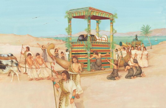 A funeral procession