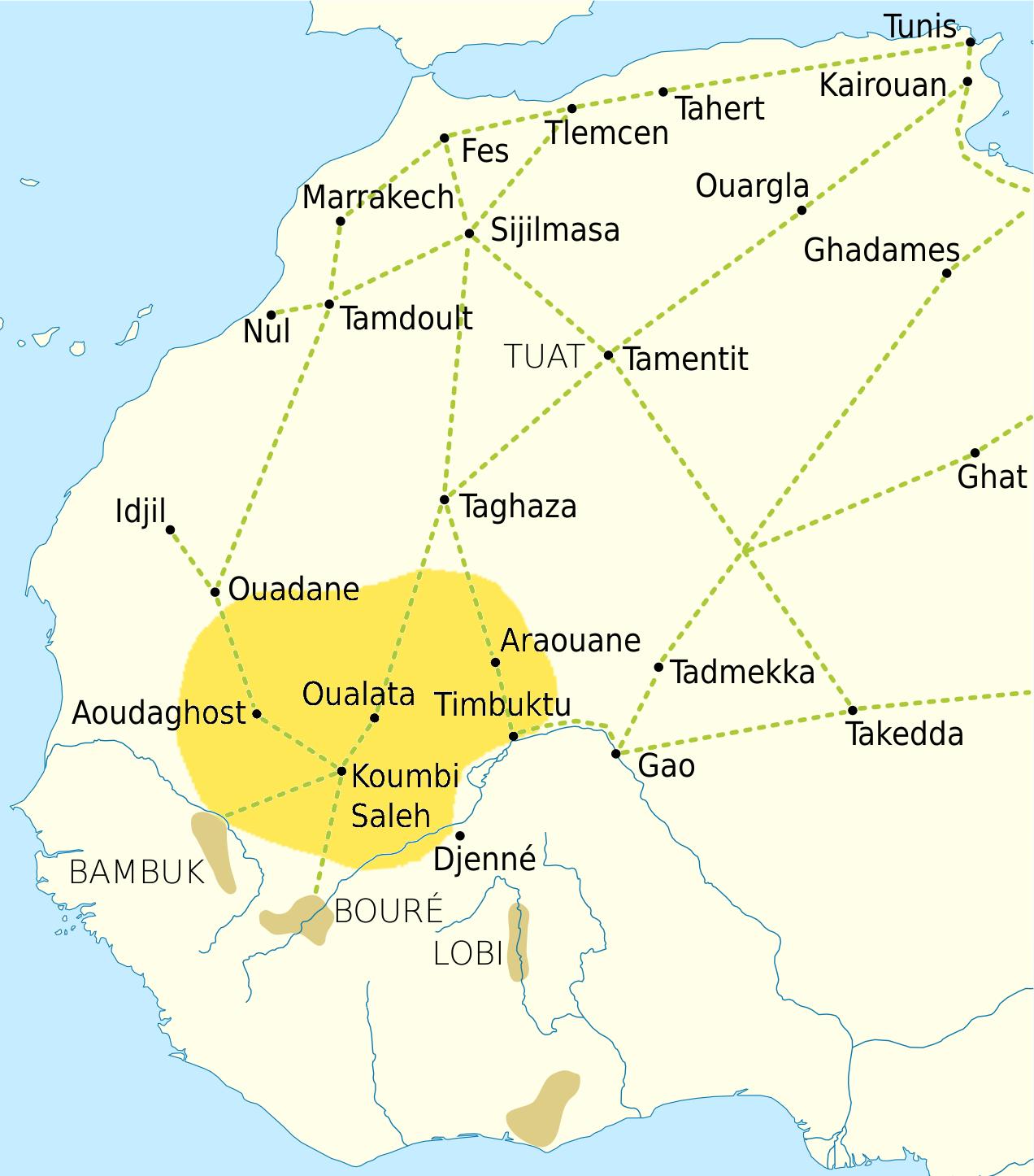 Asante Dahomey Kongo Map