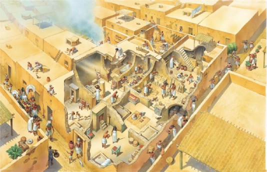 Craftworkers' houses
