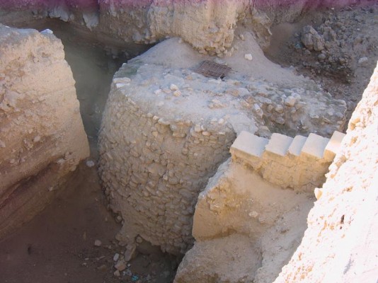 The Tower of Jericho, built around 8000 BC