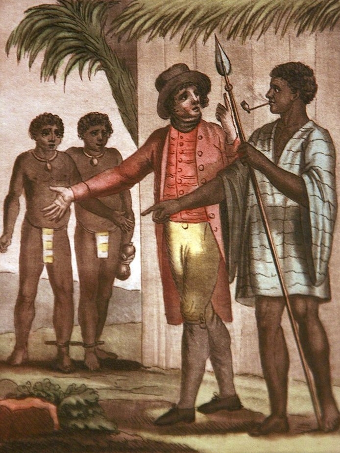 Slave traders in Senegal (18th century)