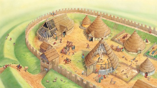 A Celtic hillfort