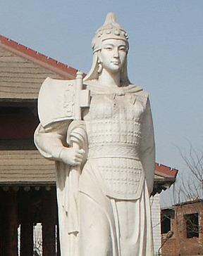 A modern statue of Fu Hao