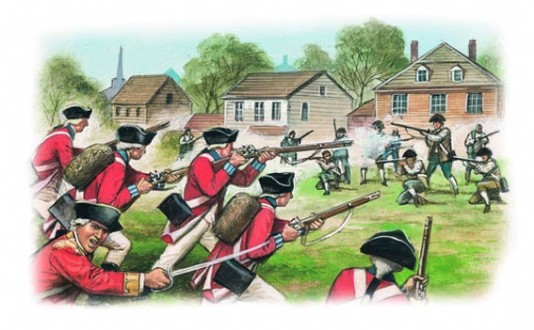 Battle of Lexington, 19th April 1775