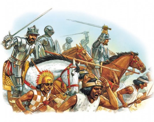 The ambush at Cajamarca