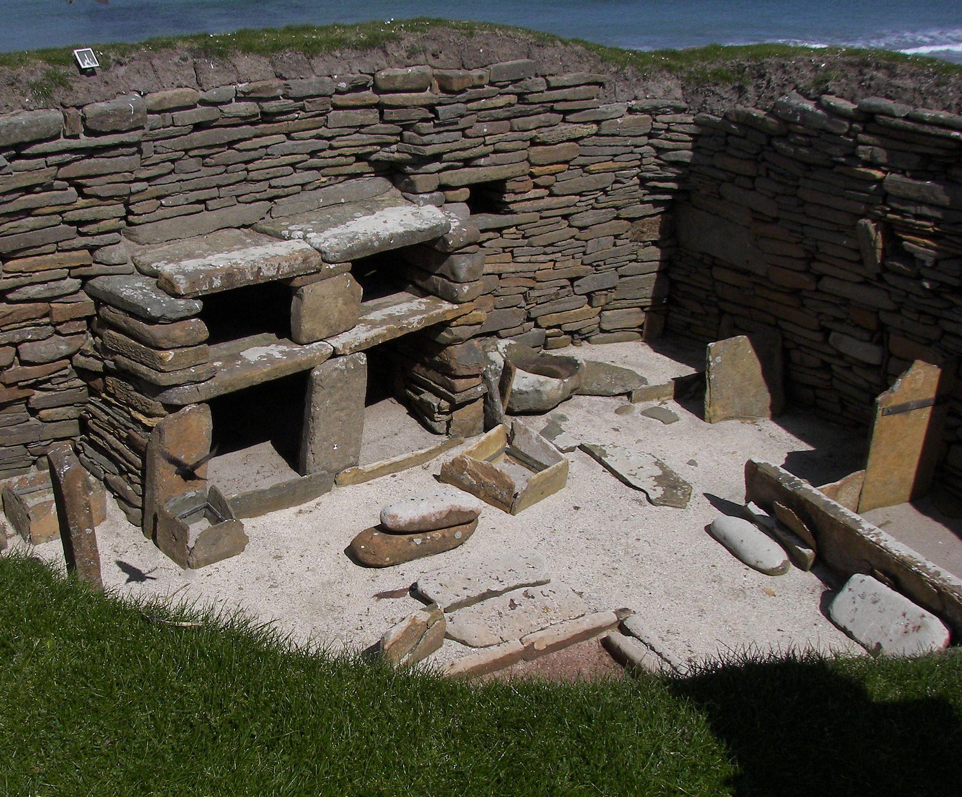 Skara Brae Neolithic settlement, Orkney Isles
